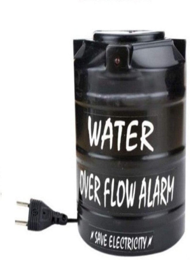 Digway Premium Quality Water Over Flow Tank Alarm with Voice Sound (Black)- Pack of 1